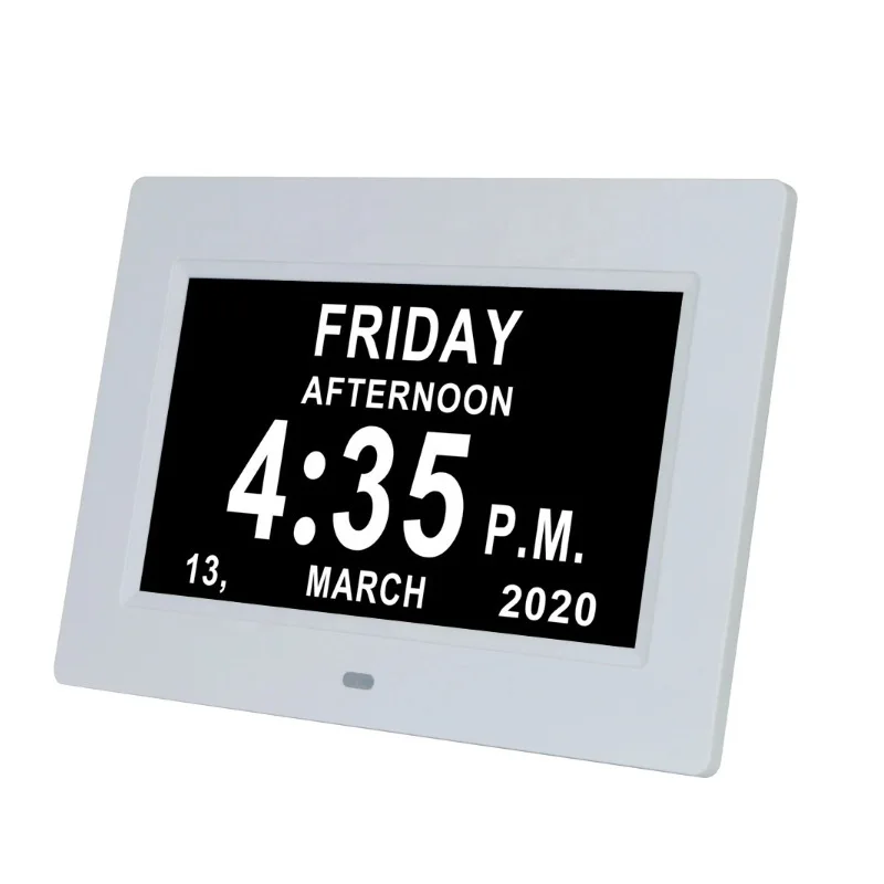 Bedroom Home Living Room Office Modern Electronic Digital Alarm Dual USB Large Display Desk Modern Electronic Clock