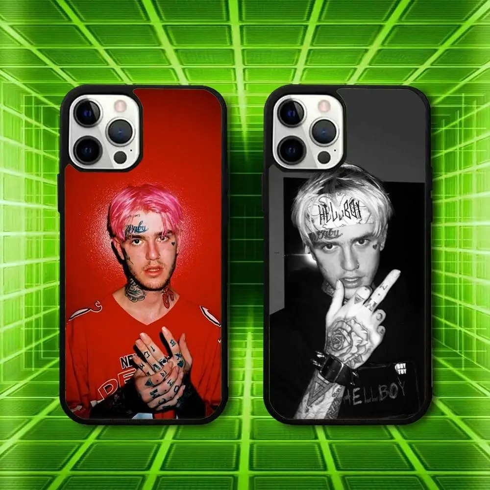 

L-Lil Peep Cry Baby Love Phone Case For iPhone 16,15,14,13,12,11,Pro,Max,Plus,Mini,SE4,E Magnetic Magsafe Wireless Charging