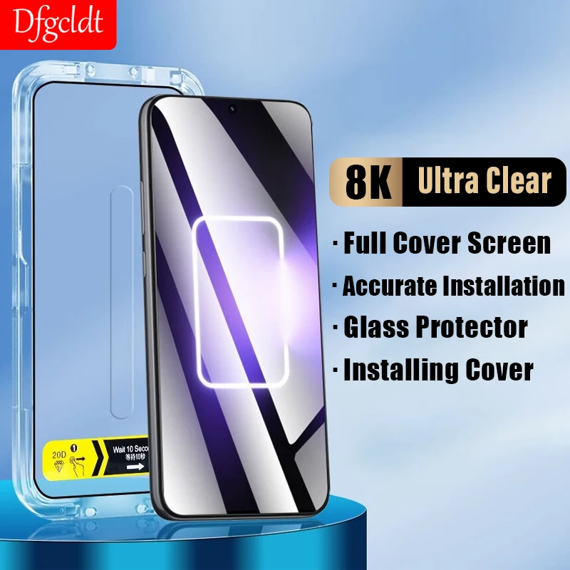 

Easy Install Auto-Dust Removal Kit Glass For Realme GT Neo 5 3 2 3T 2T GT3 2 Screen Protector For Realme 11 10 9i 9 8 Pro Film