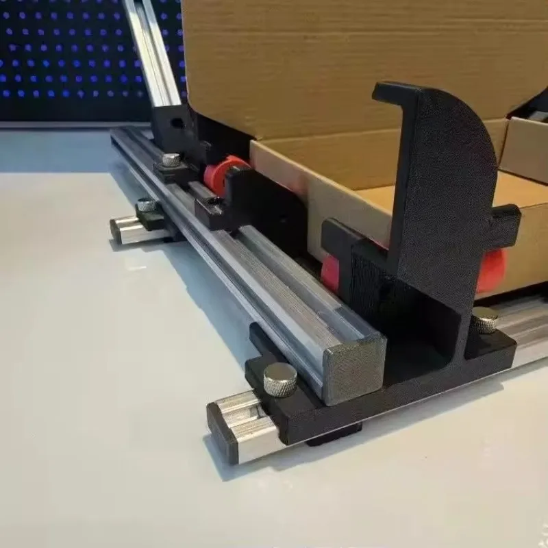 Easy-Fold Box Folding Jig and Aid—Paper Box Folding Tool, Size Adjustable Fixture Auxiliary Roller Folding Tool