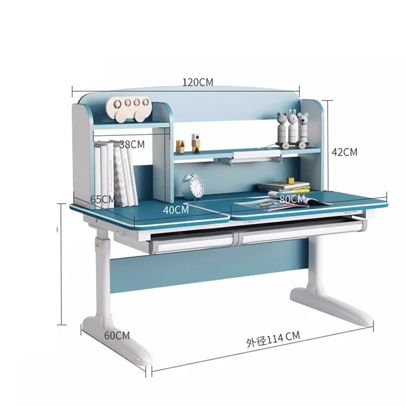 Mesa De estudio para niños, escritorio para silla, juego De Escritorios para niños De primaria, estudiante, bebé, escritorio De Computadora, trona para niños pequeños