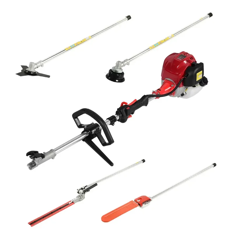 GX25 4 Stroke Multi 4 in 1 Brush Cutter Pole Chain Saw Hedge Trimmer