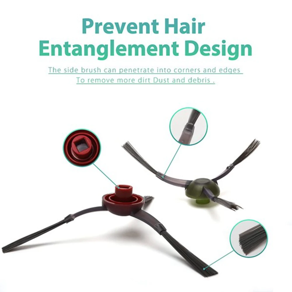 15 ชิ้นสําหรับ Ecovacs Deebot OZMO 920 950 T5 T8 T9 Series เครื่องดูดฝุ่นหุ่นยนต์หลักแปรงด้านข้าง HEPA Filter ชุดอุปกรณ์เสริม