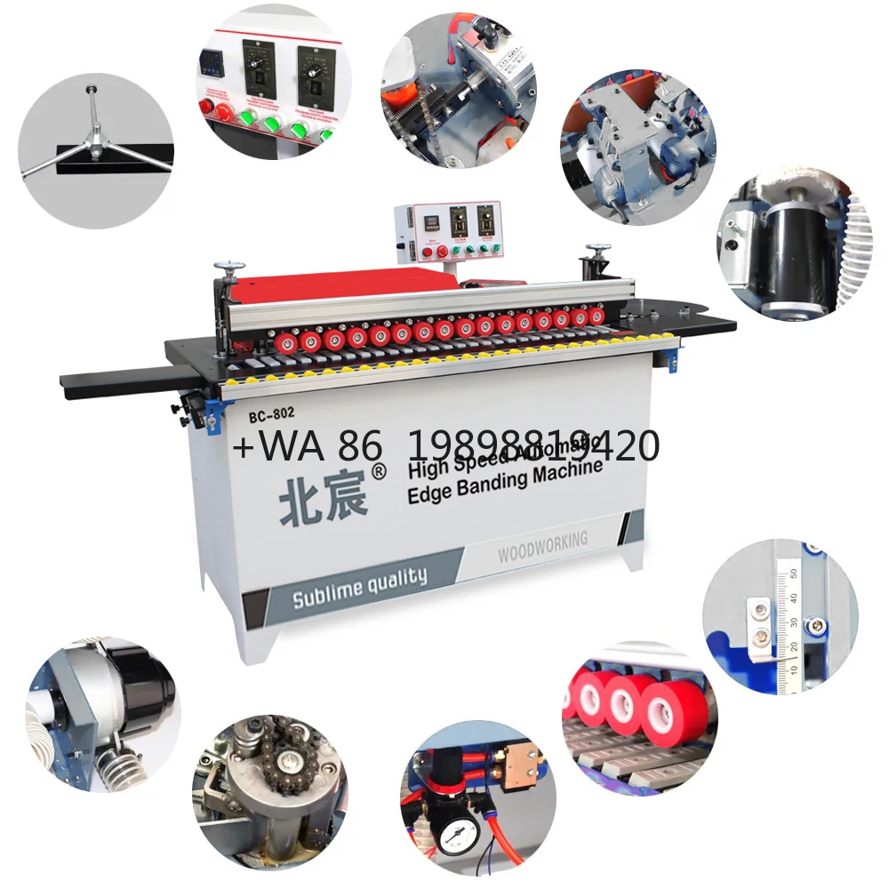 Edge Banding Machine Edge Bending Machine Woodworking Top Quality Edge Bander Machine 3mm