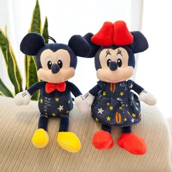 Mickey Mouse Plush Toy Doll Mickey Minnie Doll Cute Bed Pillow Cloth Doll Children's Gifts