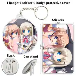 Noumi Kudryavka Game Anime Character Badge Brooch anchor Peripherals Pin Gift For Friend 75mm Decoration Customize Personalized