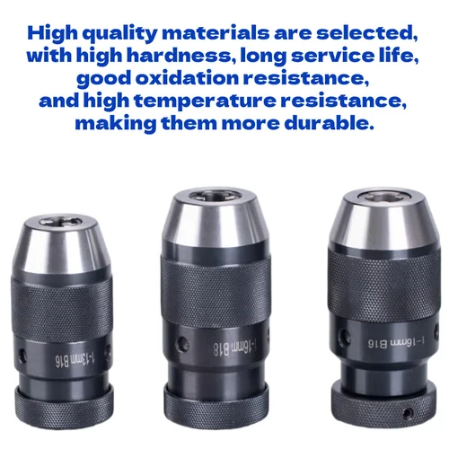 Imagen 2 del producto Portabrocas autoajustable B10 B12 B16 B18 B22 MT1 MT2/3/4 C6 C8 C12/16/20 torno de portabrocas Morse 1-10 1-13mm 1-16 portabrocas