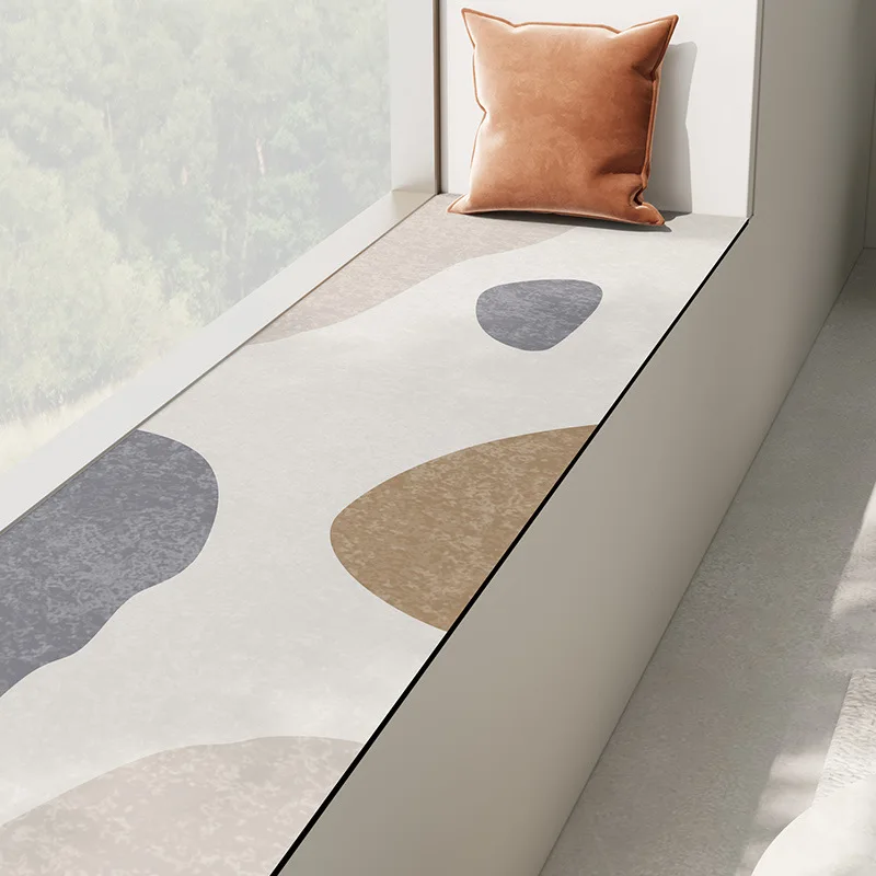 

VIKAMA Tatami Diatom Mud Seat Cushion, Window Sill Anti-Slip Bay Window, Balcony Quick-Drying Cushion, Home Decoration