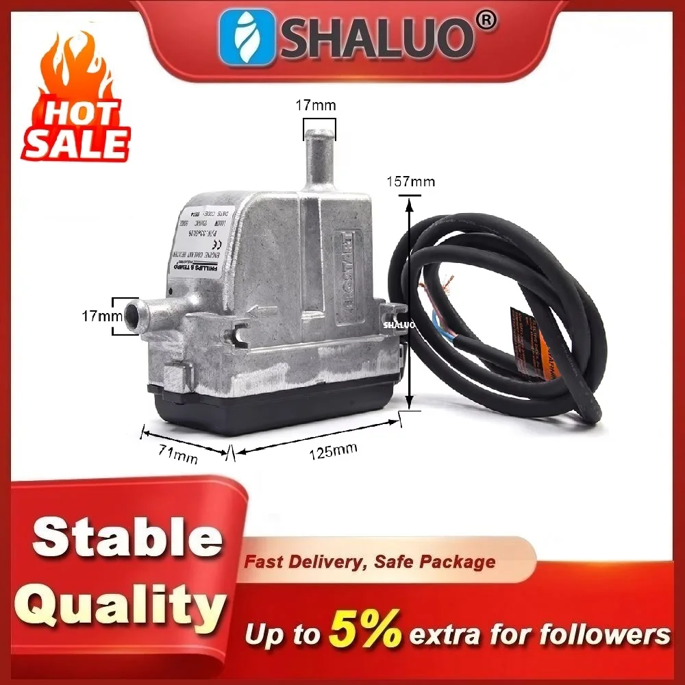 

1000W AC230V/240V Diesel Engine Heater Preheater Circulation Electric Generator Water Heaters Kit For Generator Parts