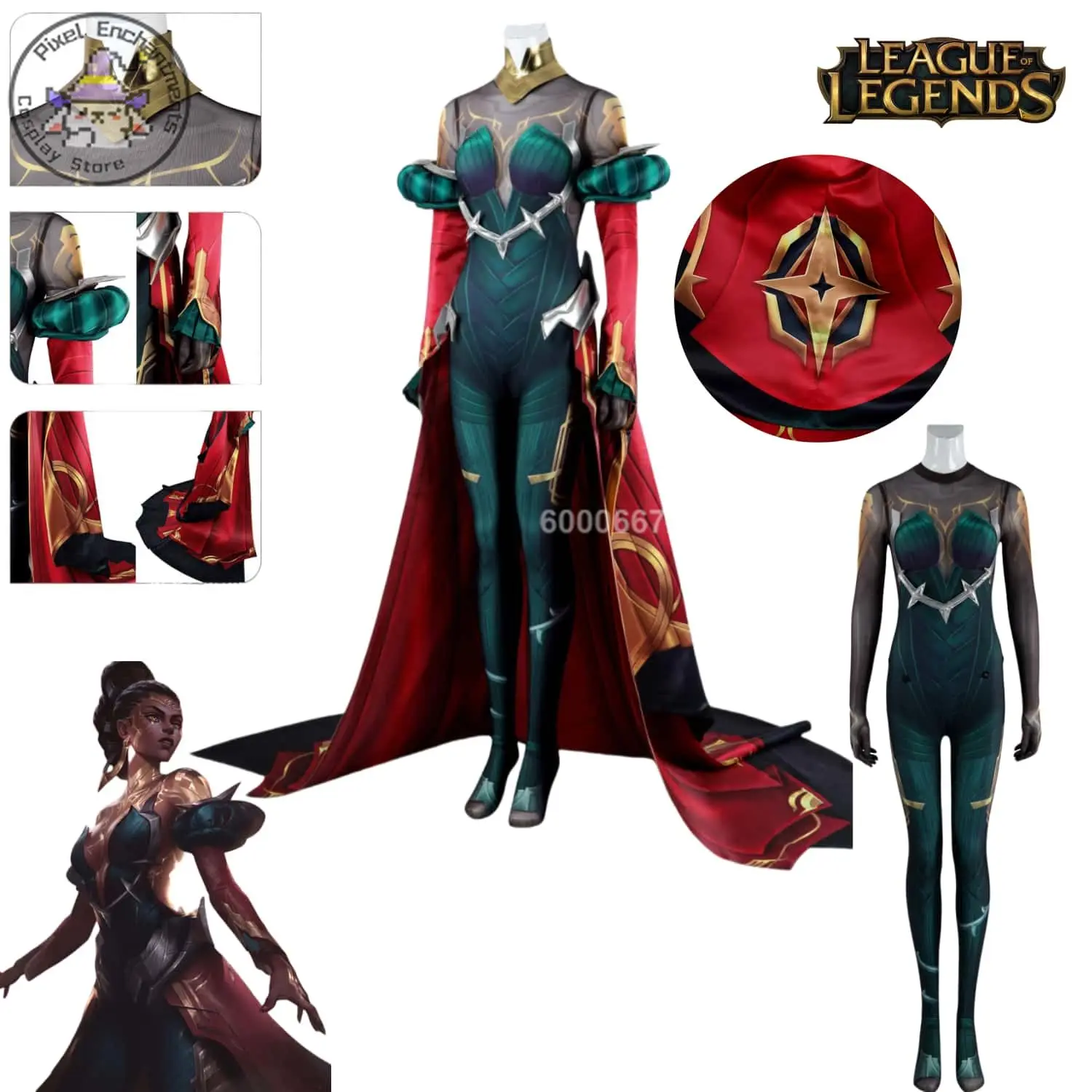 

Popular Game LOL Cosplay New Anime Mei High Quality Costume Role Play Jumpsuit Uniform Set for Women Adult Comic Con Party Suit