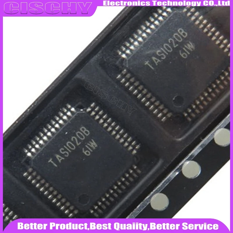 2PCS/lot New Original TAS1020B TAS1020BPFBR TQFP-48 In Stock