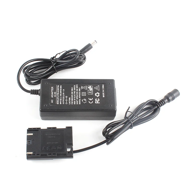 ACK-E6 DR-E6 DC Coupler LP-E6 LP-E6N Dummy Battery AC Power Adapter Kit for Canon EOS R5 R6 90D 80D 70D 7D 60D 6D 5D Mark II III view 5