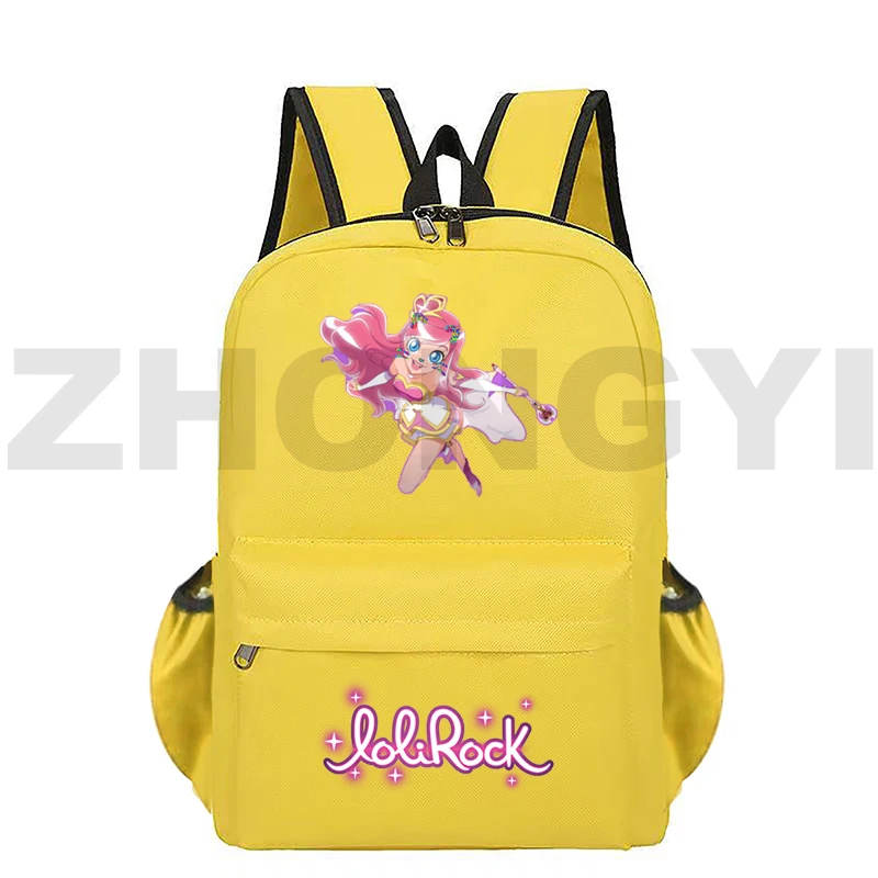 Hot Anime Lolirock Backpacks Women LoliRockstar Backpack Kawaii for Teenagers Girls Back To School for Student Back Pack Travel