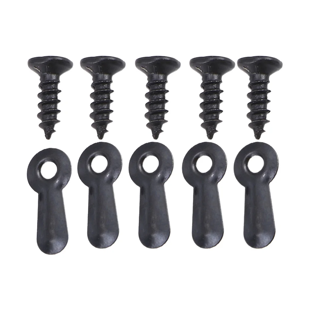 

200pcs Back Panel Clip Press Plate Picture Hanging Kit For Frames Hardware Mounting No Wall Damage Screws Nails Black