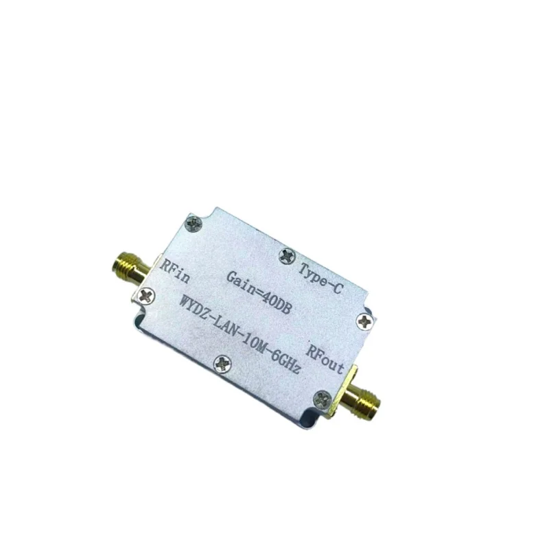 High Flatness Amplifier 10M-6GHz Gain40DB RF Signal Driving Or Receiving Front End Manufacturer