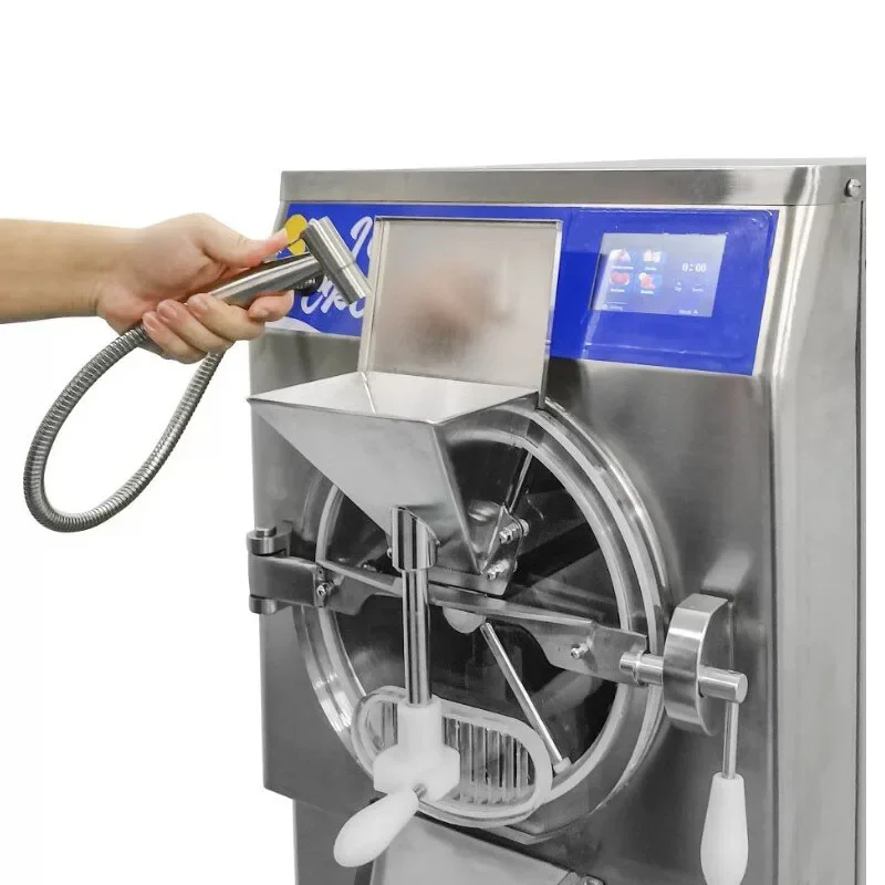 Mesin Es Krim Vertikal Digital Kontrol Kapasitas Tinggi dari Baja Anti Karat (Dapat Disesuaikan)