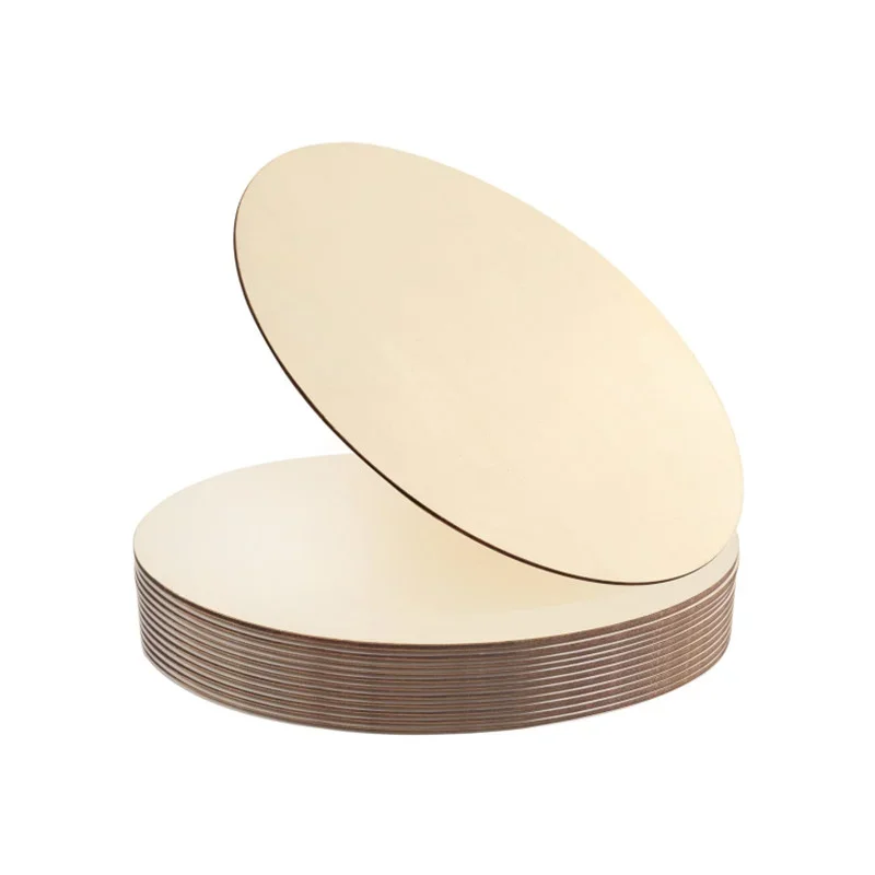 

Wood Circle for Craft Unfinished Round Disc, Wooden Cutouts for Crafts Painting Pyrography Christmas Wedding Decor