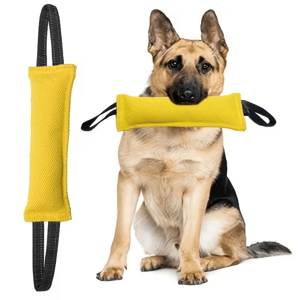 Dog Tug Toy Jute Bite Pillow Durable Training Equipment Interactive Training Toys For Large And Small Dogs