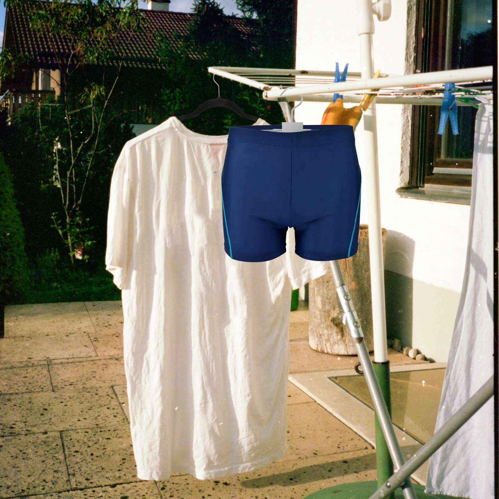 Appendiabiti per costumi da bagno Scaffale per costumi da bagno in metallo Filo di acciaio inossidabile Espositore per costumi da bagno Appendiabiti per adulti Essiccazione pratica