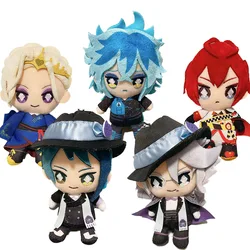 12-15cm Twisted Wonderland Plush Toy Azul IDIA Leona Kingscholar Soft Stuffed Dolls for Boys Peluche Plush Keychain
