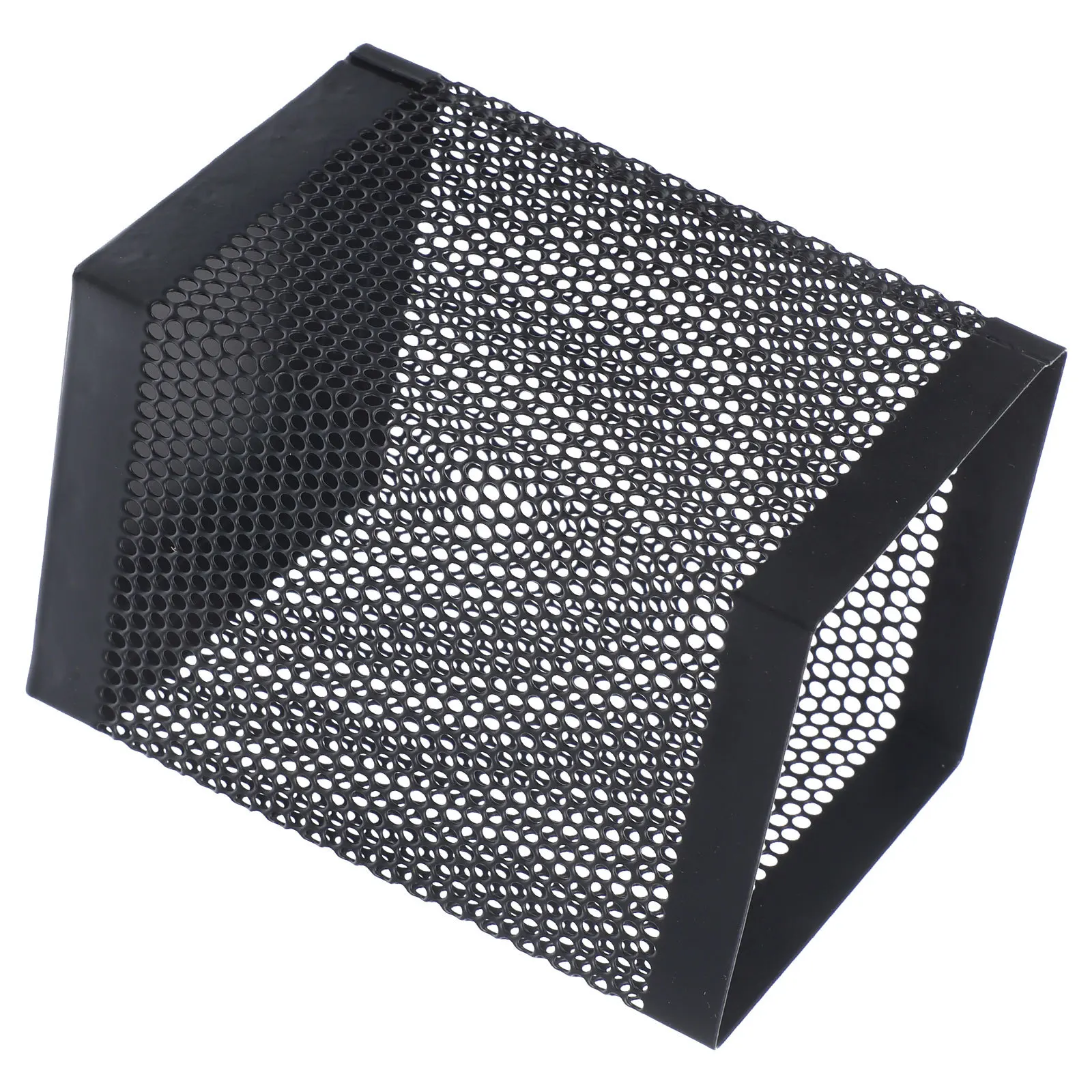 Metalen pennenhouder Grote capaciteit Mesh Design Desktop Organizer voor Office Home Study Slaapkamer Decoratieve briefpapier opbergbeker