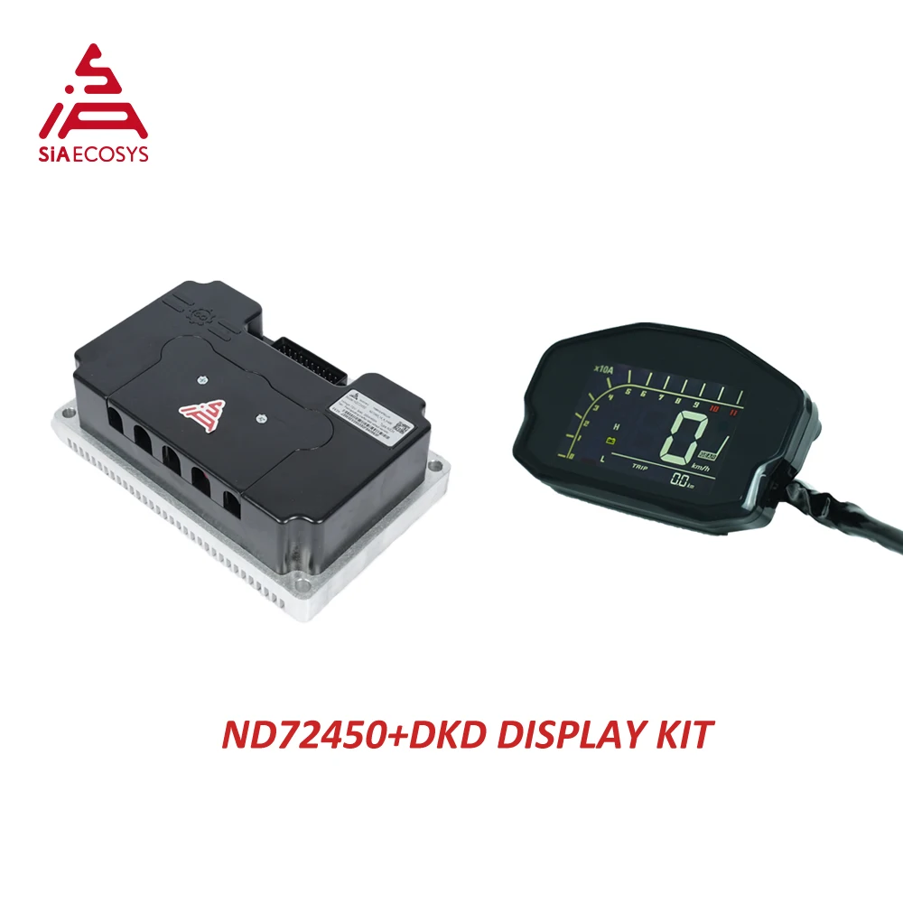Fardriver ND72450 Bluetooth Programmable Controller 450A Peak LCD Display DKD CAN-BUS for E-Motorcycle