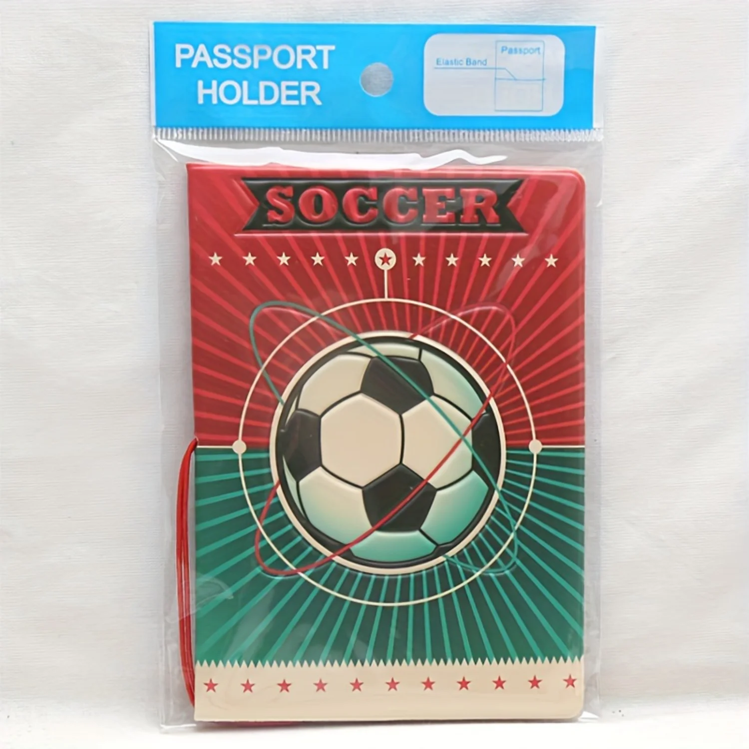 Creative Football Passport Holder, Multi-Functional Organizer & Protective Case - Ideal for Travel Abroad