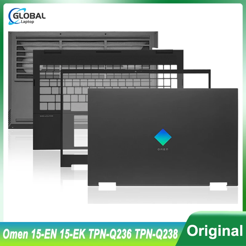 

NEW Original for HP Omen 15-EN 15-EK 15-EN0013DX TPN-Q236 TPN-Q238 Laptop LCD Back Cover Front Bezel Bottom Case Top Rear Lid