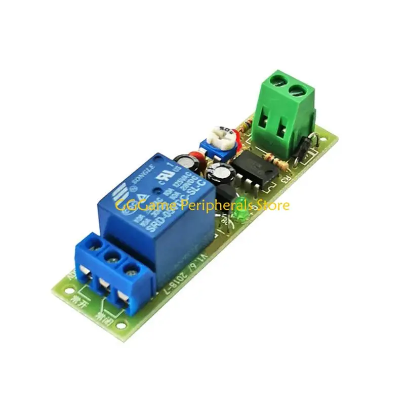 U55B Timer Relays Module Single Stable Delay Switches 5V 12V 0-60 Seconds Control