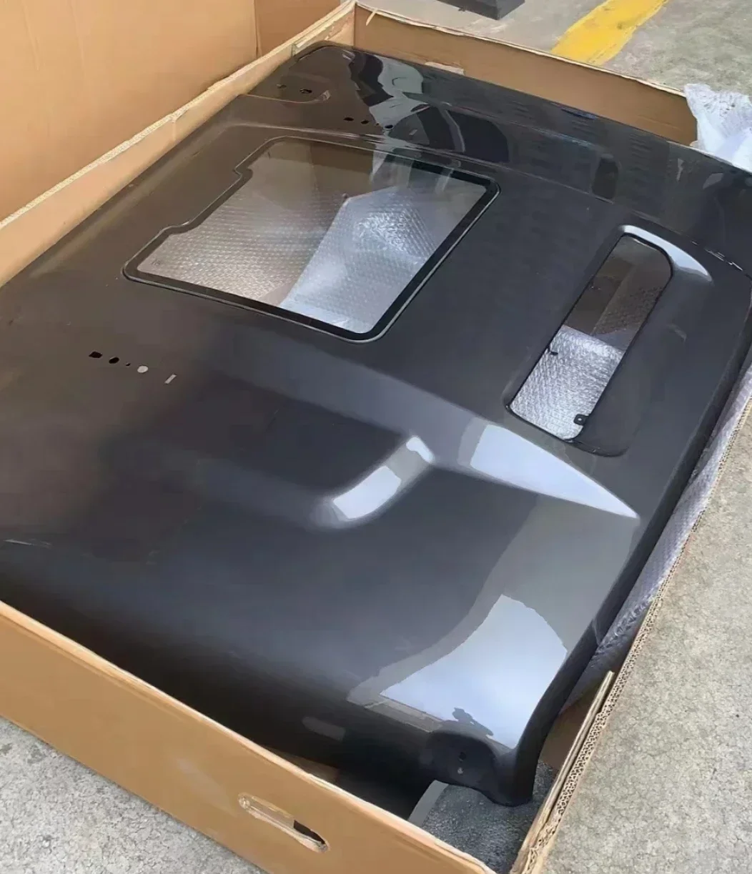 VISHN Fit for Jeep 2018 2019 2020 2021 2022 2023 2024 Wrangler JL  Engine Hood Cover Bonnet Engine Protecter Steel