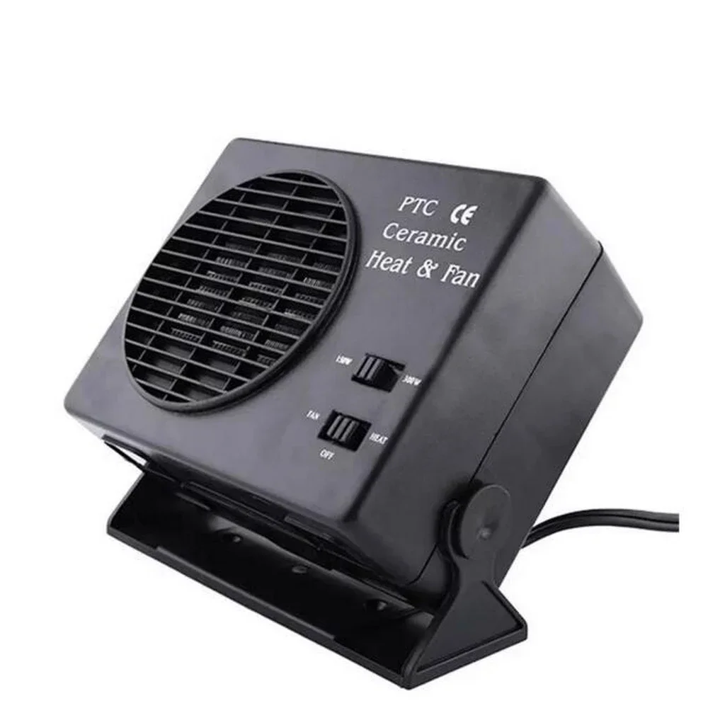 Car Fan Car SUV Accessories for Vehicles Ceramic Car Portable Car Heater Electric 12V 150W/300W Auto Temperature Control