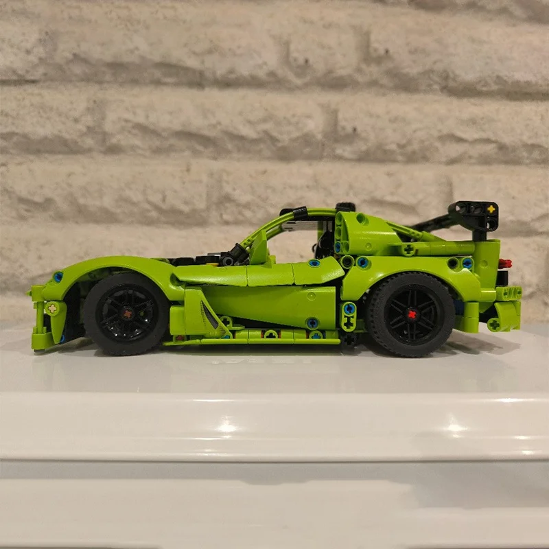 765 قطعة MOC فايبر النموذج الفني اللبنات العمارة تجميع DIY بها بنفسك فكرة الإبداعية لعبة الطوب الاطفال هدايا عيد الميلاد عيد الميلاد #3