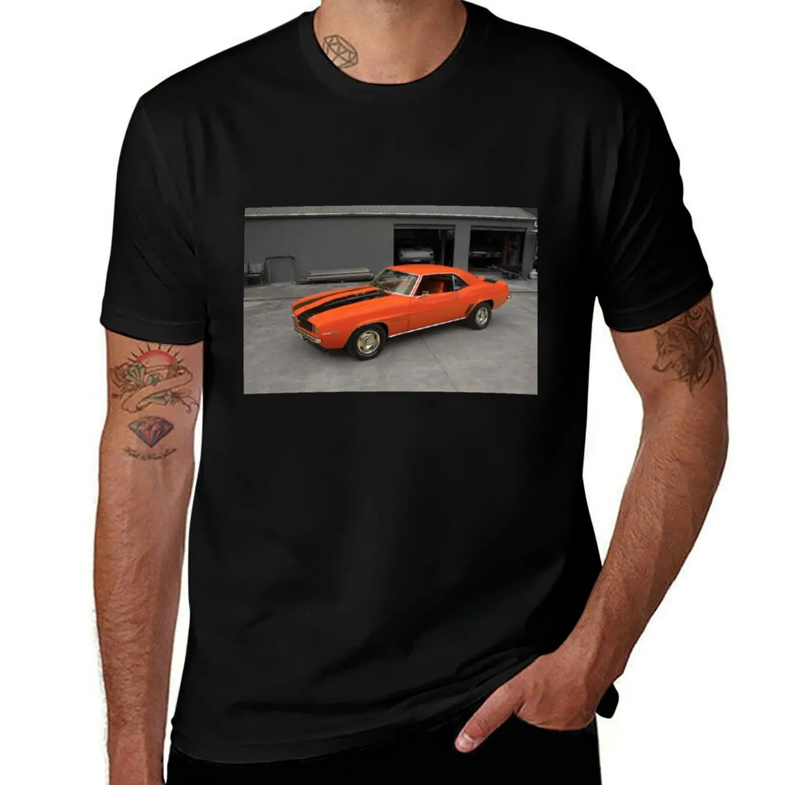 

shirt shirt man shirt t cotton cotton 100 cotton percent t t high RS for T-Shirt Camaro quality man pack