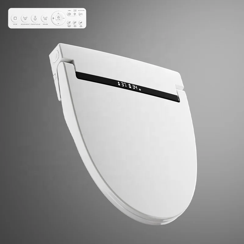 V-shaped smart toilet seat automatic instantaneous flush seat household multi-function electric heating silent toilet seat