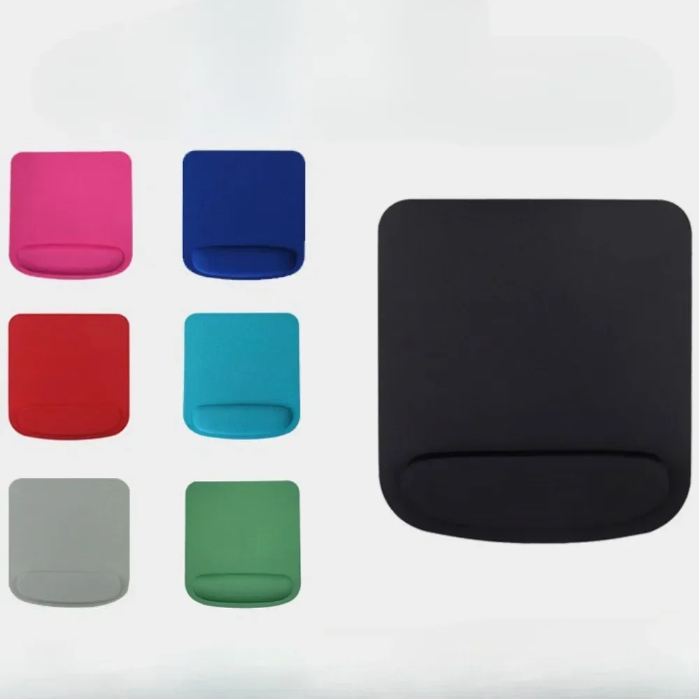 EVA Foam Wrist Mouse Pad Simple Solid Color Comfortable Thick Sponge Mouse Gaming Pc Keyboard Desk Mat