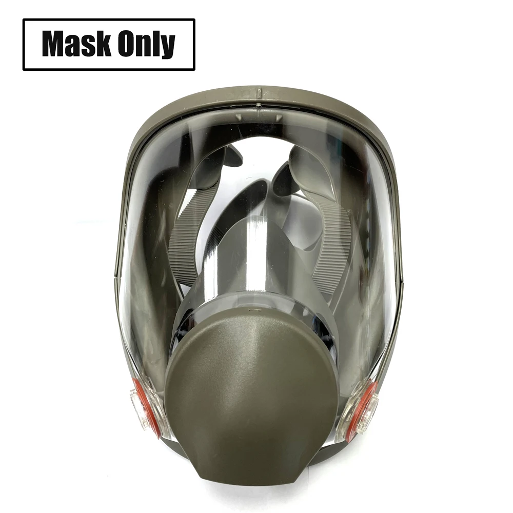 Anti-condens 6800-gasmasker Industrieel schilderen Spuiten Ademhalingsapparaat Veiligheid Werkfilter Stofdicht Volledige gezichtsformaldehydebescherming