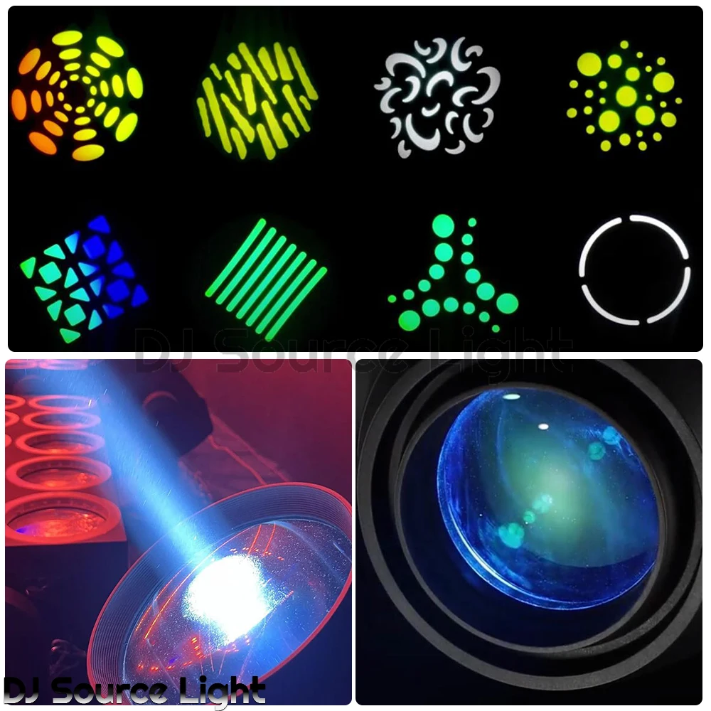 2Pcs Module LED 500W BSW 3IN1 Moving Head Light Beam Gobo Zoom Stage Light With CMY CTO DMX512 For DJ Disco Club Stage Effect