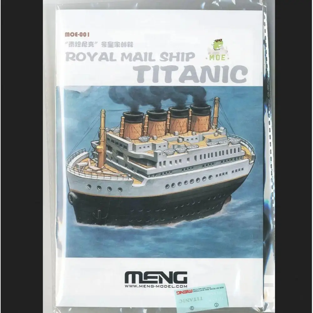 MENG Assembly Model Kit MOE-001 Royal Mail Ship Titanic Plastic
