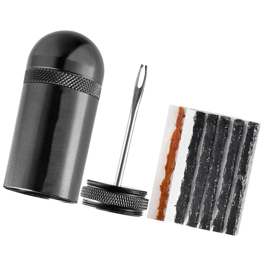 1Set Tire Repair Kit Wear Resistant Professional Repair Strip for Tubeless Cycling Tire Plug Kit Bike Repairing Accessories