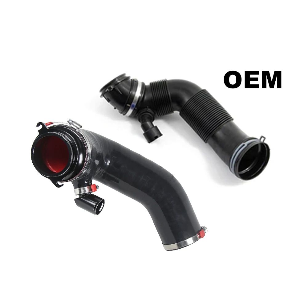 

OE Replacement 4-Layer Reinforced Silicone Air Intake Hose Air Cleaner Hose Pipe for VW Golf MK8 R S3 8Y Turbo Air Filters