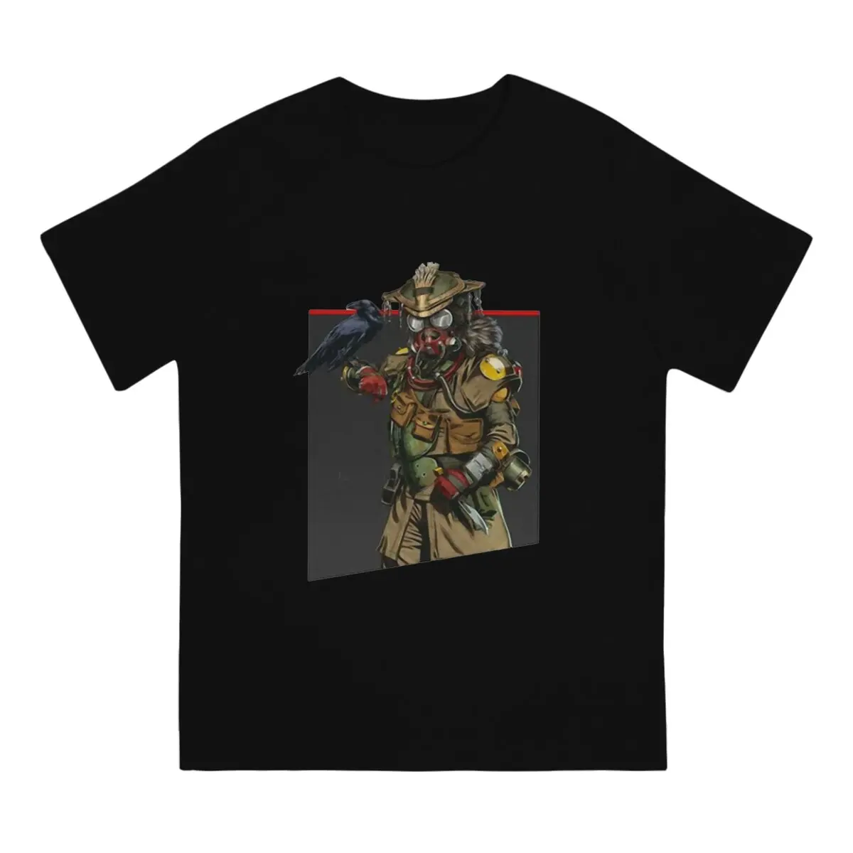 เสื้อยืดผู้ชายสัญลักษณ์ผ้าฝ้ายตลกเสื้อยืดแขนสั้น APEX Legends เสื้อคอกลมเสื้อผ้าของขวัญวันเกิด