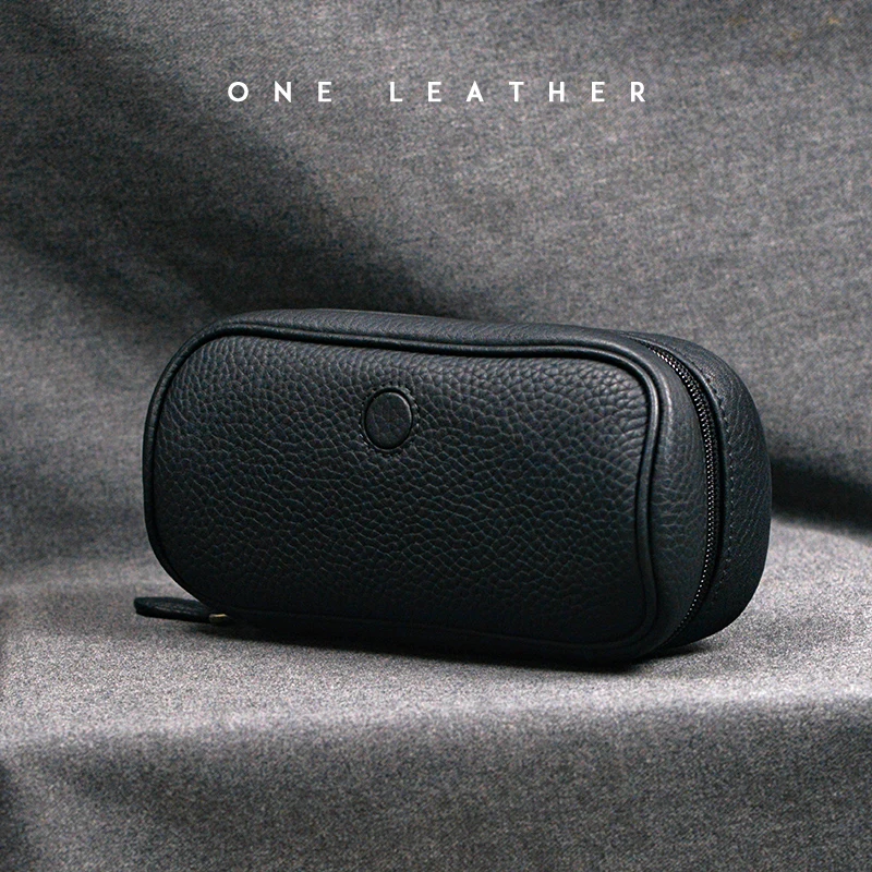 

ONELEATHER Cow leather pipe Bag 2 pipe accessories