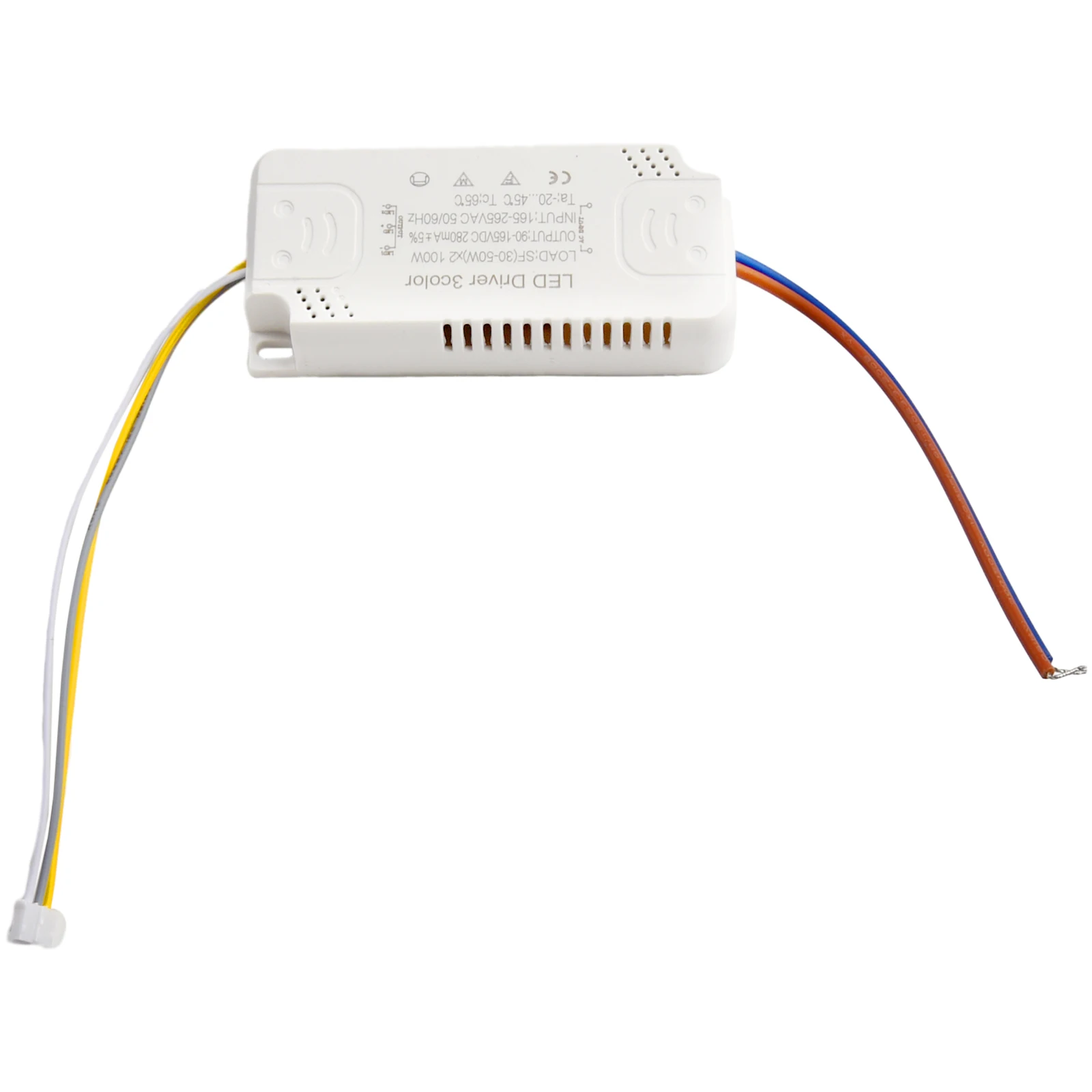 3 Colors LED Driver 260-280mA Transformer 8-24Wx2 20-40Wx2 30-50Wx2 40-60Wx2 50-70Wx2 For Ceiling-Light Chandelier Replacement
