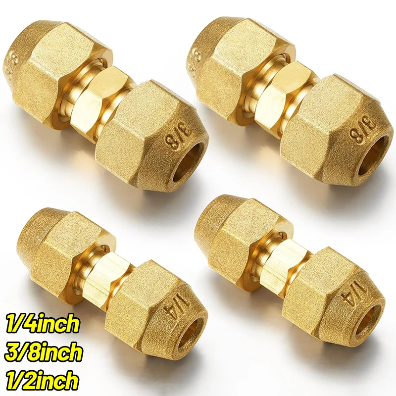 Pipe Coupling Adapters with Flare Nuts 1/2