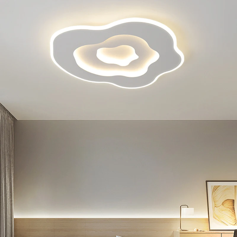 

Modern Minimalist Led Ceiling Lights for Living Room Nordic Bedroom Creative Ceiling Lamp Cloud Lustre Home Interior Lighting