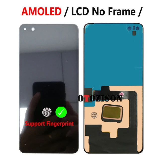 P40 Display For Huawei P40 LCD ANA-NX9 ANA-LX4 ANA-AN00 Screen Touch Sensor  Digitizer Assembly Replacement P40 LCD Module Parts - AliExpress 509