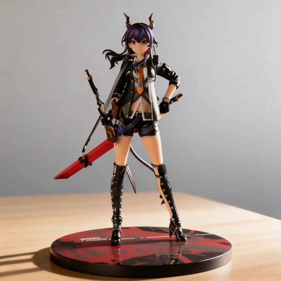 

Anime Arknights Chen Figure 26cm GK Statue Collectible Model Toy Desktop Ornament for Fans Home Decoration