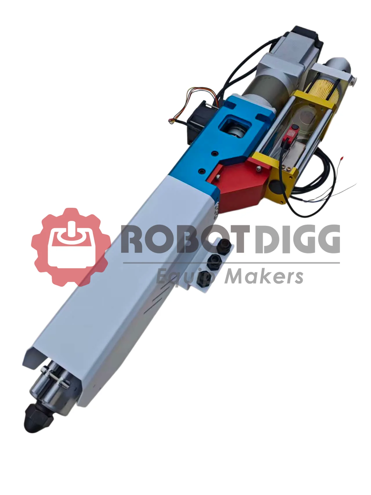 Plastic Pellet Extruder 18:1 L/D 6kg/h with Servo Motor 1kW Suitable for Robot Arm Gravity Slope Upgrage