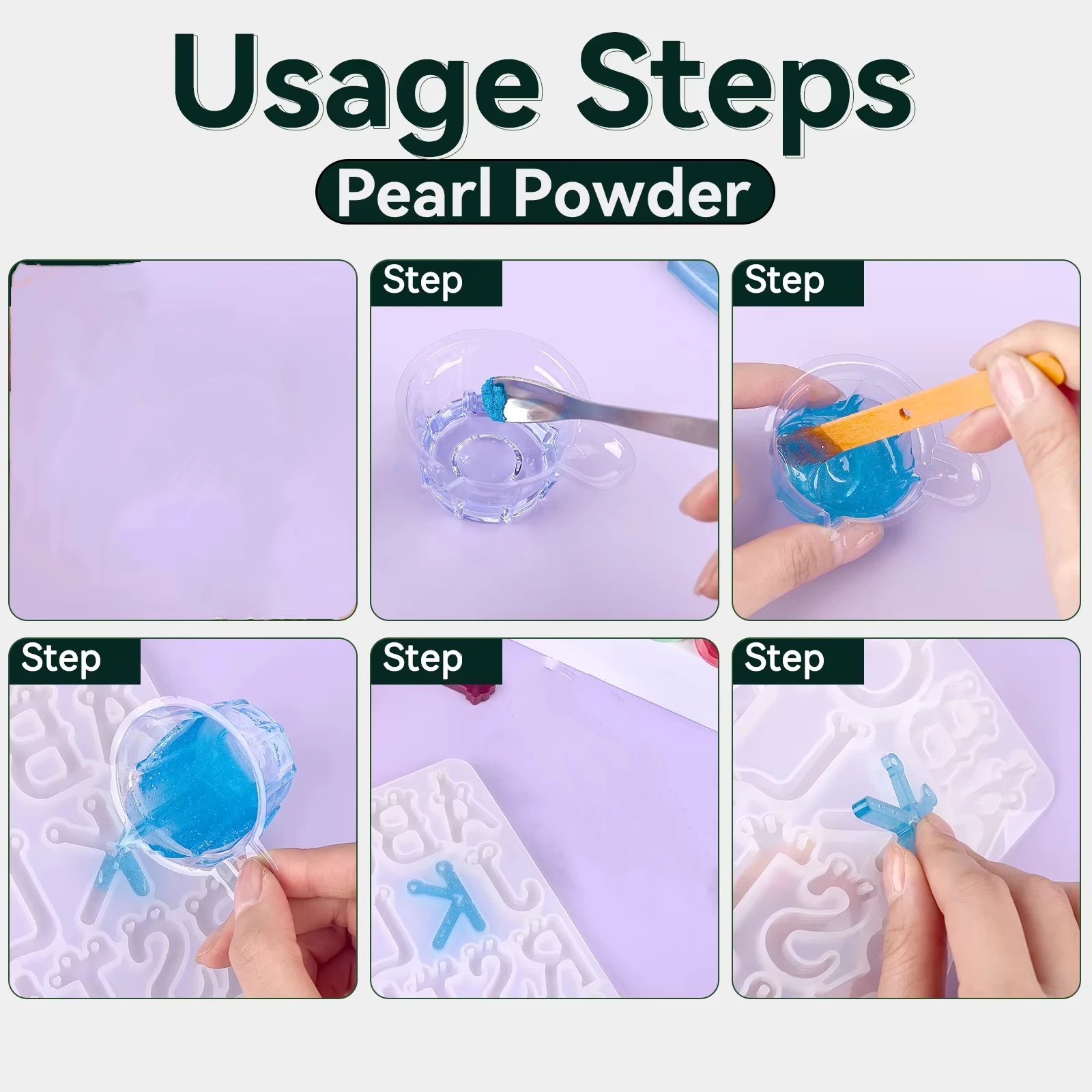 Kit de poudre scintillante ada - Resin Art Design For Wedding avis et prix