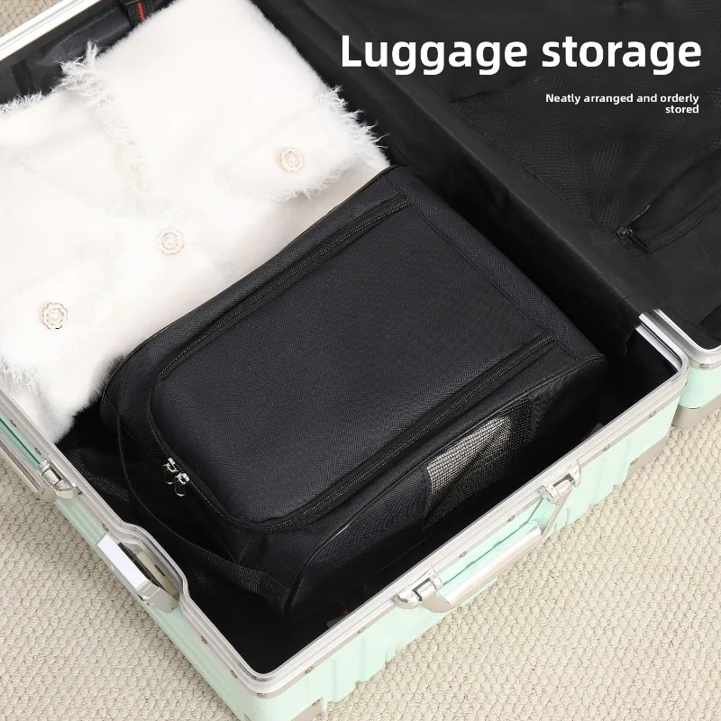 For Portable Golf Shoe Bag Oxford Cloth Shoe Carrier Bags Breathable Lightweight Golf Handbag Dustproof Football Tennis Shoe Bag